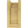 image3quotW x 6quotD x 9quotH Classic Hughes Rough Cedar Woodgrain TimberThane Corbel Primed Tan5in W x 5in D x 10in H