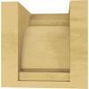 image3quotW x 6quotD x 9quotH Classic Hughes Rough Cedar Woodgrain TimberThane Corbel Primed Tan5in W x 5in D x 5in H