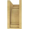 image3quotW x 6quotD x 9quotH Classic Hughes Rough Cedar Woodgrain TimberThane Corbel Primed Tan6in W x 12in D x 12in H