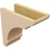 image3quotW x 6quotD x 9quotH Classic Hughes Rough Cedar Woodgrain TimberThane Corbel Primed Tan6in W x 12in D x 12in H