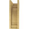 image3quotW x 6quotD x 9quotH Classic Hughes Rough Cedar Woodgrain TimberThane Corbel Primed Tan6in W x 12in D x 18in H