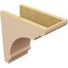 image3quotW x 6quotD x 9quotH Classic Hughes Rough Cedar Woodgrain TimberThane Corbel Primed Tan7in W x 14in D x 14in H