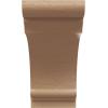 image3quotW x 6quotD x 9quotH Classic Hughes Rough Cedar Woodgrain TimberThane Corbel Primed Tan7in W x 14in D x 14in H