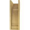 image3quotW x 6quotD x 9quotH Classic Hughes Rough Cedar Woodgrain TimberThane Corbel Primed Tan7in W x 14in D x 21in H