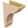 image3quotW x 6quotD x 9quotH Classic Hughes Rough Cedar Woodgrain TimberThane Corbel Primed Tan7in W x 14in D x 21in H
