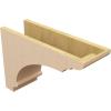 image3quotW x 6quotD x 9quotH Classic Hughes Rough Cedar Woodgrain TimberThane Corbel Primed Tan7in W x 21in D x 14in H