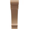 image3quotW x 6quotD x 9quotH Classic Hughes Rough Cedar Woodgrain TimberThane Corbel Primed Tan7in W x 28in D x 28in H