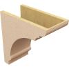 image3quotW x 6quotD x 9quotH Classic Hughes Rough Cedar Woodgrain TimberThane Corbel Primed Tan8in W x 16in D x 16in H