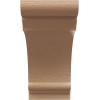 image3quotW x 6quotD x 9quotH Classic Hughes Rough Cedar Woodgrain TimberThane Corbel Primed Tan8in W x 16in D x 16in H