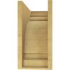 image3quotW x 6quotD x 9quotH Classic Hughes Rough Cedar Woodgrain TimberThane Corbel Primed Tan8in W x 16in D x 16in H