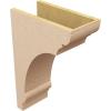 image3quotW x 6quotD x 9quotH Classic Hughes Rough Cedar Woodgrain TimberThane Corbel Primed Tan8in W x 16in D x 24in H