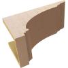 image3quotW x 6quotD x 9quotH Classic Hughes Rough Cedar Woodgrain TimberThane Corbel Primed Tan8in W x 16in D x 8in H