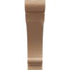 image3quotW x 6quotD x 9quotH Classic Hughes Rough Cedar Woodgrain TimberThane Corbel Primed Tan8in W x 32in D x 32in H