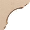 image3quotW x 6quotD x 9quotH Classic Hughes Rough Cedar Woodgrain TimberThane Corbel Primed Tan9in W x 18in D x 18in H