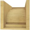 image3quotW x 6quotD x 9quotH Classic Hughes Rough Cedar Woodgrain TimberThane Corbel Primed Tan9in W x 18in D x 9in H