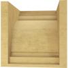image3quotW x 6quotD x 9quotH Classic Hughes Rough Cedar Woodgrain TimberThane Corbel Primed Tan9in W x 9in D x 9in H