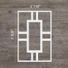 imageEkena Millwork 10 14quotW x 15 38quotH x 38quotT Medium Hastings Decorative Fretwork Wall Panels in Architectural Grade PVCExtra Small x 0375in T
