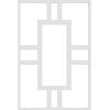 imageEkena Millwork 10 14quotW x 15 38quotH x 38quotT Medium Hastings Decorative Fretwork Wall Panels in Architectural Grade PVCExtra Small x 0375in T