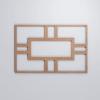 imageEkena Millwork 10 14quotW x 15 38quotH x 38quotT Medium Hastings Decorative Fretwork Wall Panels in Architectural Grade PVCLarge x 0375in T