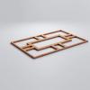 imageEkena Millwork 10 14quotW x 15 38quotH x 38quotT Medium Hastings Decorative Fretwork Wall Panels in Architectural Grade PVCMedium x 0375in T