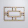 imageEkena Millwork 10 14quotW x 15 38quotH x 38quotT Medium Hastings Decorative Fretwork Wall Panels in Architectural Grade PVCSmall x 0375in T