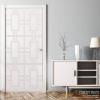 imageEkena Millwork 10 14quotW x 15 38quotH x 38quotT Medium Hastings Decorative Fretwork Wall Panels in Architectural Grade PVCSmall x 0375in T