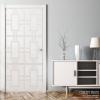 imageEkena Millwork 15 12quotW x 23 38quotH x 38quotT Large Hastings Decorative Fretwork Wall Panels in Architectural Grade PVC