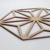 imageEkena Millwork 15 38quotW x 17 34quotH x 38quotT Medium Hampton Decorative Fretwork Wall Panels in Architectural Grade PVCBirch