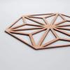 imageEkena Millwork 15 38quotW x 17 34quotH x 38quotT Medium Hampton Decorative Fretwork Wall Panels in Architectural Grade PVCCherry