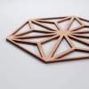 imageEkena Millwork 15 38quotW x 17 34quotH x 38quotT Medium Hampton Decorative Fretwork Wall Panels in Architectural Grade PVCCherry