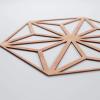 imageEkena Millwork 15 38quotW x 17 34quotH x 38quotT Medium Hampton Decorative Fretwork Wall Panels in Architectural Grade PVCCherry