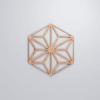 imageEkena Millwork 15 38quotW x 17 34quotH x 38quotT Medium Hampton Decorative Fretwork Wall Panels in Architectural Grade PVCCherry
