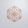 imageEkena Millwork 15 38quotW x 17 34quotH x 38quotT Medium Hampton Decorative Fretwork Wall Panels in Architectural Grade PVCCherry