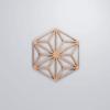 imageEkena Millwork 15 38quotW x 17 34quotH x 38quotT Medium Hampton Decorative Fretwork Wall Panels in Architectural Grade PVCCherry