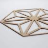 imageEkena Millwork 15 38quotW x 17 34quotH x 38quotT Medium Hampton Decorative Fretwork Wall Panels in Architectural Grade PVCHickory