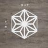 imageEkena Millwork 15 38quotW x 17 34quotH x 38quotT Medium Hampton Decorative Fretwork Wall Panels in Architectural Grade PVCPVC