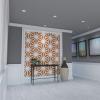 imageEkena Millwork 15 38quotW x 17 34quotH x 38quotT Medium Hampton Decorative Fretwork Wall Panels in Architectural Grade PVCPVC