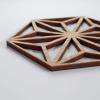 imageEkena Millwork 15 38quotW x 17 34quotH x 38quotT Medium Hampton Decorative Fretwork Wall Panels in Architectural Grade PVCRed Oak