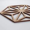 imageEkena Millwork 15 38quotW x 17 34quotH x 38quotT Medium Hampton Decorative Fretwork Wall Panels in Architectural Grade PVCRed Oak