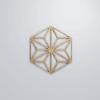 imageEkena Millwork 15 38quotW x 17 34quotH x 38quotT Medium Hampton Decorative Fretwork Wall Panels in Architectural Grade PVCRed Oak