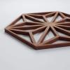 imageEkena Millwork 15 38quotW x 17 34quotH x 38quotT Medium Hampton Decorative Fretwork Wall Panels in Architectural Grade PVCWalnut