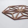 imageEkena Millwork 15 38quotW x 17 34quotH x 38quotT Medium Hampton Decorative Fretwork Wall Panels in Architectural Grade PVCWalnut