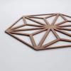 imageEkena Millwork 15 38quotW x 17 34quotH x 38quotT Medium Hampton Decorative Fretwork Wall Panels in Architectural Grade PVCWalnut