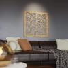 imageEkena Millwork 15 38quotW x 17 34quotH x 38quotT Medium Hampton Decorative Fretwork Wall Panels in Architectural Grade PVCWalnut