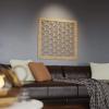 imageEkena Millwork 15 38quotW x 17 34quotH x 38quotT Medium Hampton Decorative Fretwork Wall Panels in Architectural Grade PVCWalnut