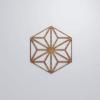 imageEkena Millwork 15 38quotW x 17 34quotH x 38quotT Medium Hampton Decorative Fretwork Wall Panels in Architectural Grade PVCWalnut
