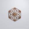 imageEkena Millwork 15 38quotW x 17 34quotH x 38quotT Medium Hampton Decorative Fretwork Wall Panels in Architectural Grade PVCWalnut