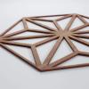 imageEkena Millwork 15 38quotW x 17 34quotH x 38quotT Medium Hampton Decorative Fretwork Wall Panels in Architectural Grade PVCWalnut