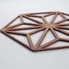 imageEkena Millwork 15 38quotW x 17 34quotH x 38quotT Medium Hampton Decorative Fretwork Wall Panels in Architectural Grade PVCWalnut