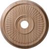 imageEkena Millwork 16quotOD x 3 78quotID x 1 18quotP Carved Berkshire Ceiling Medallion Maple Fits Canopies up to 5 14quotMaple